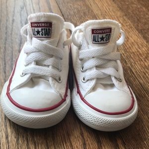 White classic canvas Converse